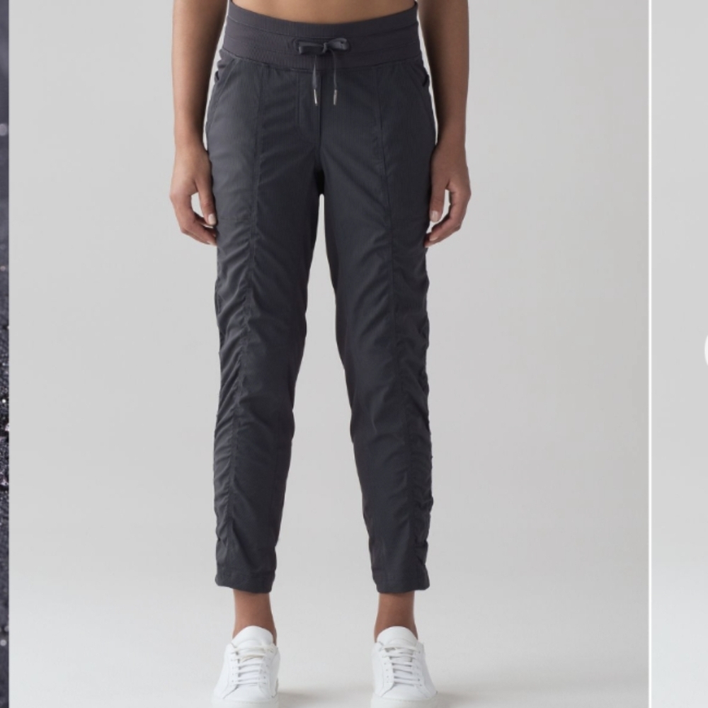 Lululemon Street To Studio Pant unlined dark grey size 4